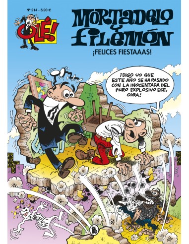 Olé! Mortadelo 214: ¡Felices fiestaaas!