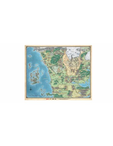 D&D 5.0: mapa de Faerun