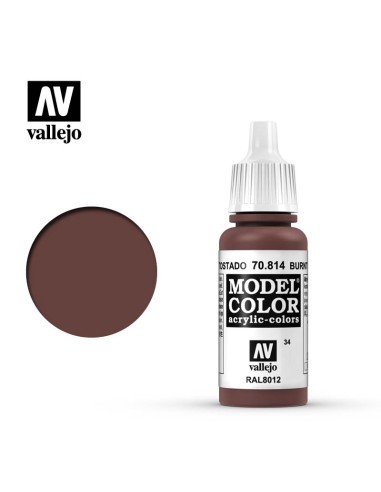 Vallejo Model Color 17 ml: Rojo tostado