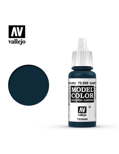 Vallejo Model Color 17 ml: Azul Prusia oscuro