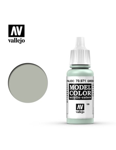 Vallejo Model Color 17 ml: Verde gris pálido