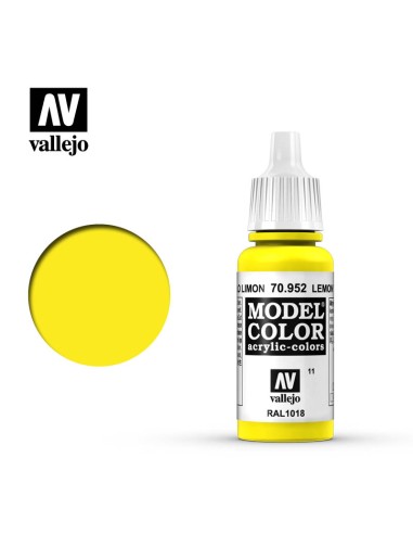 Vallejo Model Color 17 ml: Amarillo limón