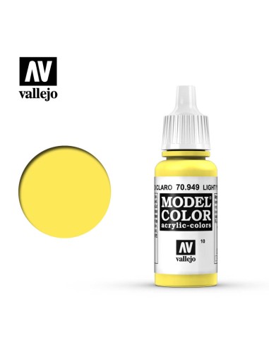 Vallejo Model Color 17 ml: Amarillo claro