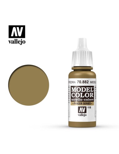 Vallejo Model Color 17 ml: Amarillo piedra