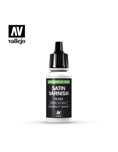 Vallejo Model Color 17 ml: barniz satinado