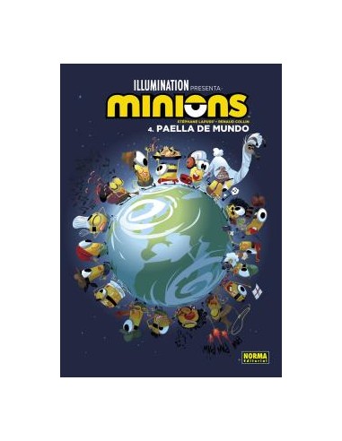 LOS MINIONS 4. Paella de mundo