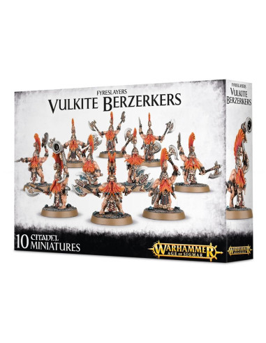 Warhammer Age of Sigmar: Fyreslayers Vulkite Berzerkers