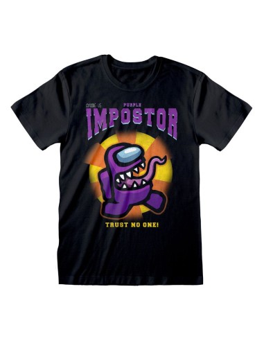 Among Us Camiseta Purple Impostor