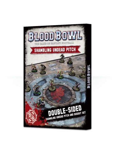 Boold Bowl double sided Shambling undead pitch, Dugout set