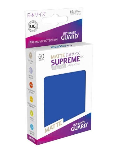 Fundas Supreme Japonés UX Mate Color Azul (60 unidades)