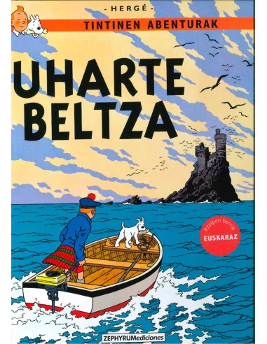 TINTIN. UHARTE BELTZA (EUSKARAZ)