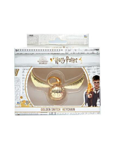 Harry Potter Llavero Snitch dorada 12 cm