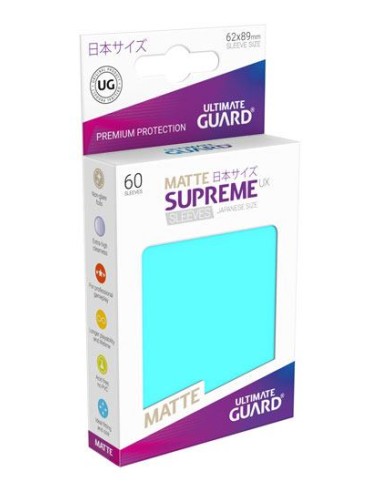 Fundas Supreme Japonés UX Mate Aquamarina (60 unidades)