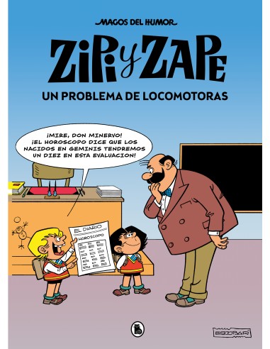 Magos Humor 216: Zipi y Zape. Un problema de locomotoras