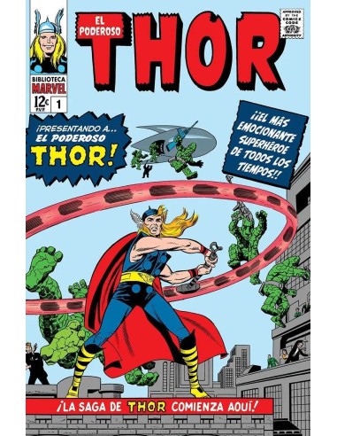 BIBLIOTECA MARVEL 003. EL PODEROSO THOR 01