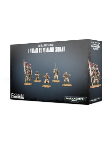 Warhammer 40K: Astra Militarum Cadian Command Squad