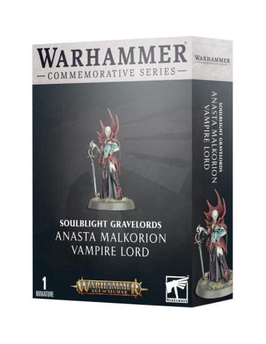 Warhammer Age of Sigmar:anasta Malkorian Vampire Lord