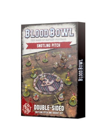 Blood Bowl Snoling Team Pitch & Dugouts