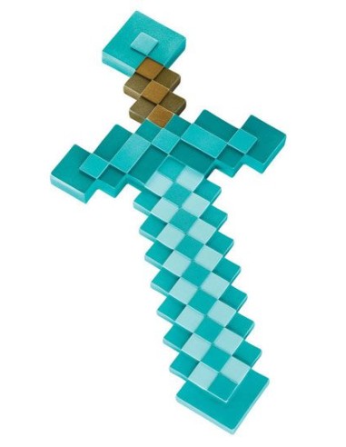 Minecraft Réplica Plástico Diamond Sword 51 cm