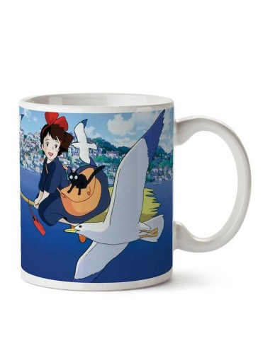 MUG GHIBLI 04 KIKI TAZA CERAMICA STUDIO GHIBLI NIKI LA APRENDIZ DE BRUJA