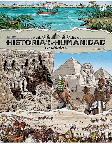 Historia de la humanidad en viñetas vol. 02 Antiguo Egipto