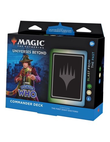 Magic the Gathering Universes Beyond: Doctor Who Mazo de Commander: blast from the past