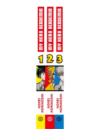 Shonen Starter Set My Hero Academia nº 1+2+3