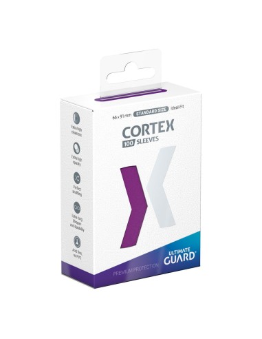 Ultimate Guard Cortex Sleeves Tamaño Estándar Violeta (100)