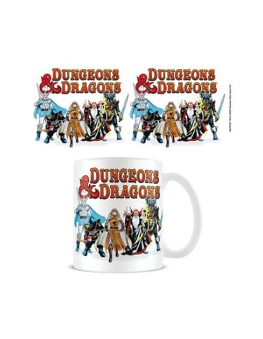 Dungeons & Dragons Taza Retro Group