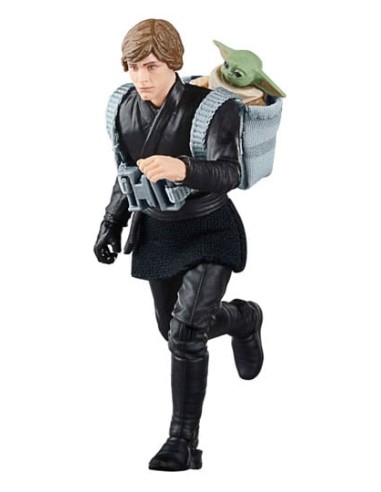 Star Wars: The Book of Boba Fett Vintage Collection Figuras Luke Skywalker & Grogu 10 cm