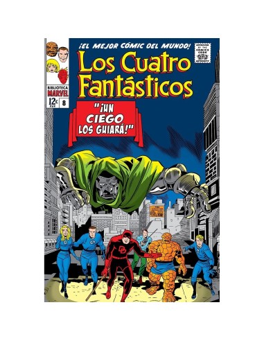 BIBLIOTECA MARVEL 31. LOS 4 FANTASTICOS 08 1965