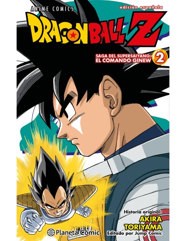 Dragon Ball Z Anime Comics Saga del comando Ginew nº 02/06