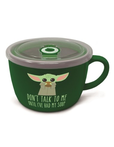 TAZA STAR WARS THE MANDALORIAN THE CHILD DON'T TALK TO ME