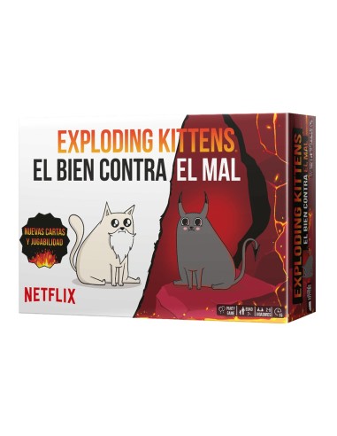 Exploding Kittens El bien contra el mal