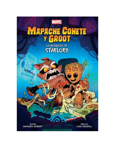 Marvel scholastic. Mapache Cohete y Groot: la búsqueda de Starlord