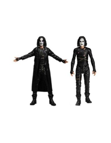 The Crow Figuras 5 Points The Crow Deluxe Set 9 cm