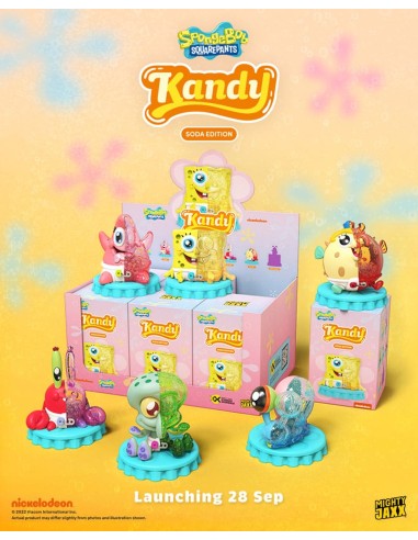 Kandy x Sanrio Blind Box Kandy x Jason Freeny Collection Spongebob (Soda Edition)