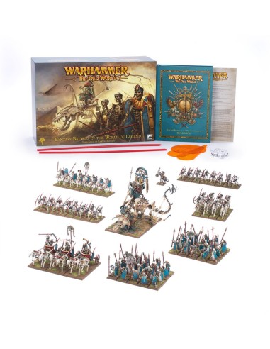 Warhammer: The Old World Core Set  Tomb Kings of Khemri Edition (Inglés)