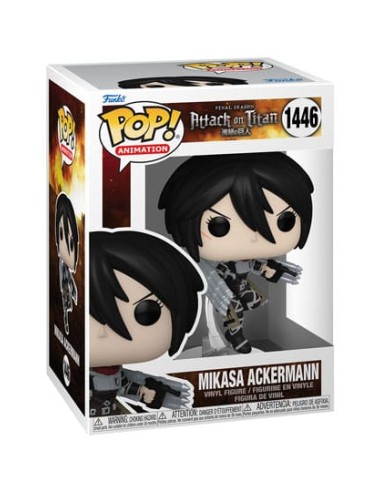 Attack on Titan Figura POP! Animation Vinyl Mikasa Ackerman 9 cm