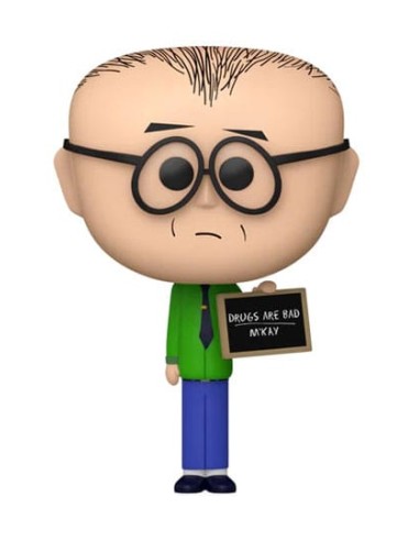 South Park Figura POP! TV Vinyl Mr. Mackey w/Sign 9 cm