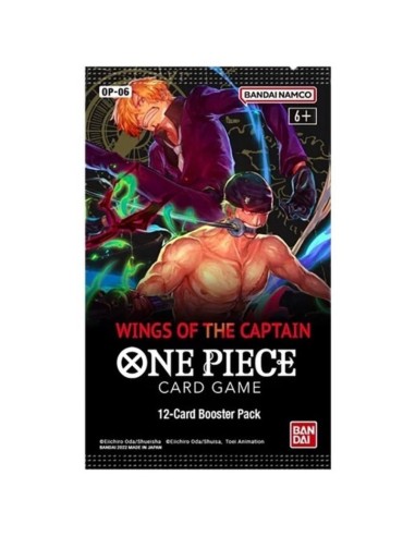 One piece card game: Wing of the Captain booter (OP06)