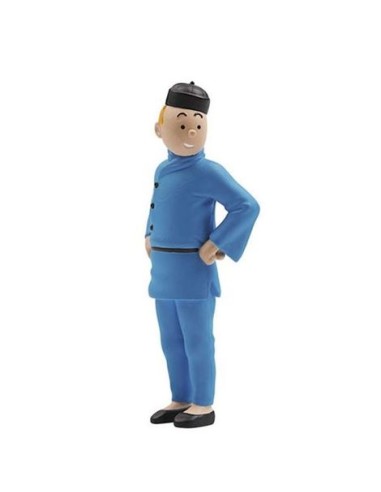 Tintín Figura PVC - TINTÍN LOTO - 6CM