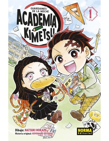 Guardianes de la noche. Academia Kimetsu 01