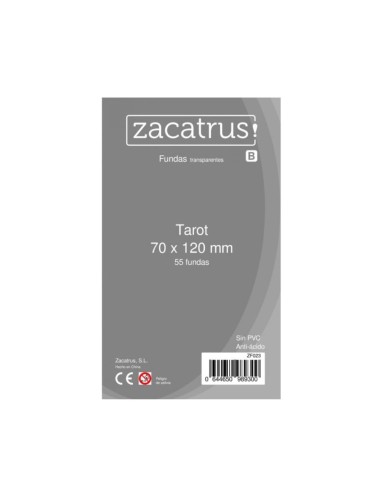 Fundas Zacatrus Tarot 70x120 (55 uds)