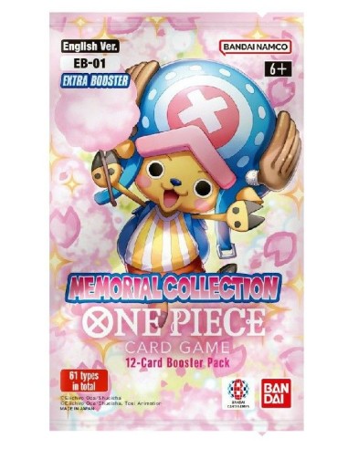 One piece card game: Memorial Collection EB-01 extra booster inglés