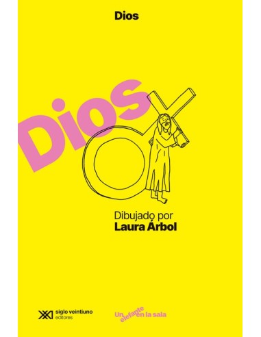 Dios dibujado por Laura Árbol