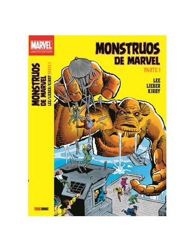 MONSTRUOS MARVEL DE STAN LEE, LARRY LIEBER Y JACK KIRBY 01 (MARVEL LIMITED EDITION)