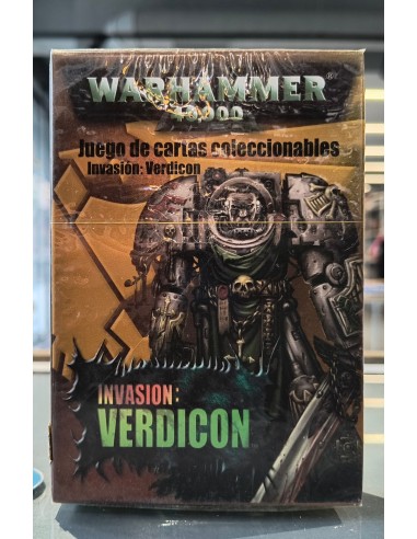 Warhammer 40k Juego de cartas coleccionables -Invasion :Verdicon Marines Espaciales Ángeles Oscuros