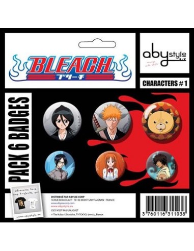 Set de chapas Bleach