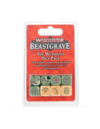 Warhammer Bestgrave:The Wurmspat Dice Pack